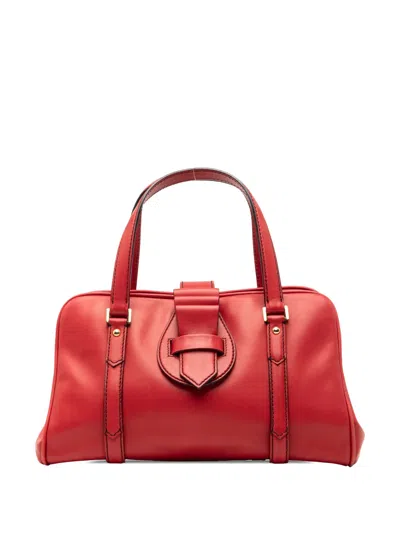 Pre-owned Valentino Garavani 2000-2017 Leather Handbag In Red