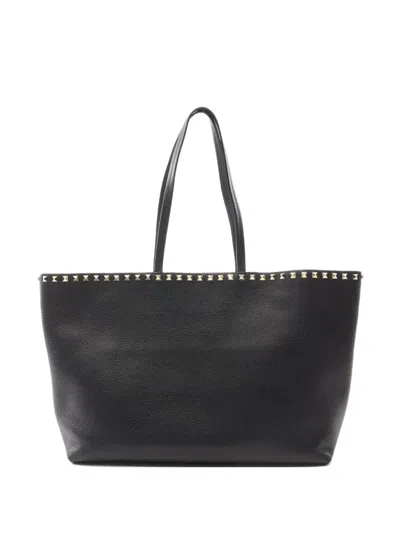 Pre-owned Valentino Garavani 2000s Rockstud Tote Bag