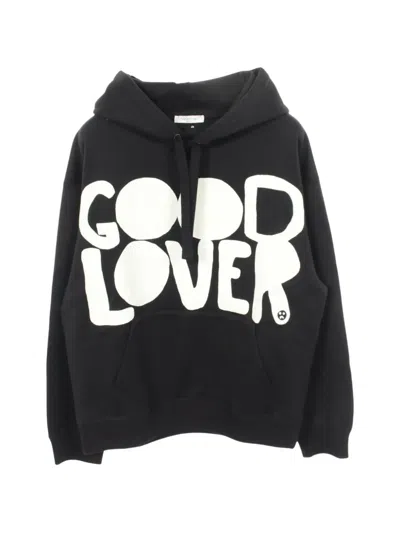 Pre-owned Valentino 2010s Logo-print Hoodie In Black
