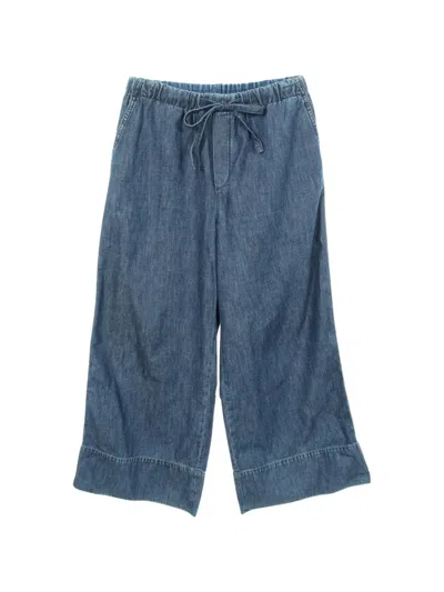 Pre-owned Valentino 2010s Vlogo Jeans In Blue