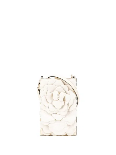 Pre-owned Valentino Garavani 2018-2024 Nappa Atelier 03 Rose Edition Messenger Bag Crossbody Bag