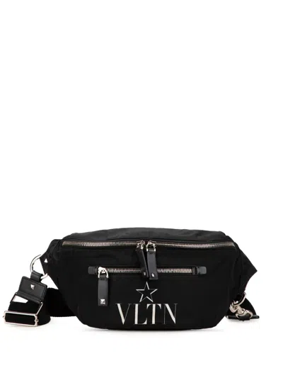 Pre-owned Valentino Garavani 2018-2024 Nylon Vltn Belt Bag
