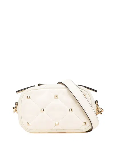Pre-owned Valentino Garavani 2018-2025 Leather Rockstud Crossbody Bag
