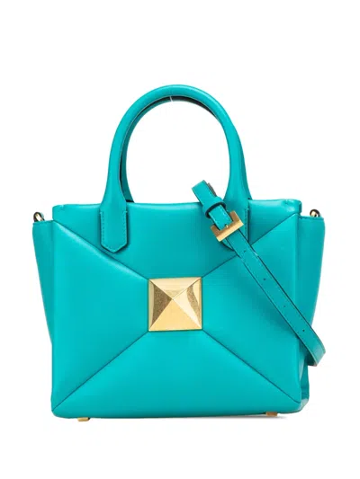 Pre-owned Valentino Garavani 2018-2025 Small Nappa One Stud Top Handle Bag Satchel