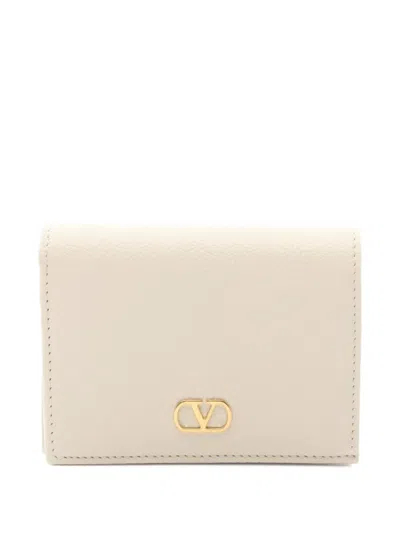 Pre-owned Valentino Garavani 2020s Leather Bi-fold Wallet
