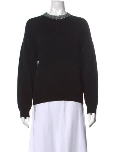 Pre-owned Valentino 2023 Wool Sweater In Black