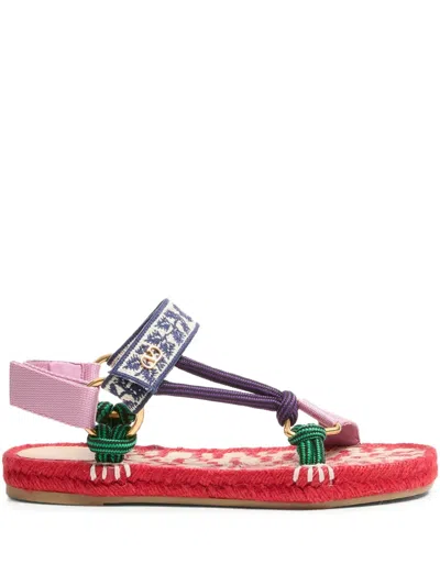 VALENTINO GARAVANI 20MM LAKE POWELL EMBROIDERED SANDALS