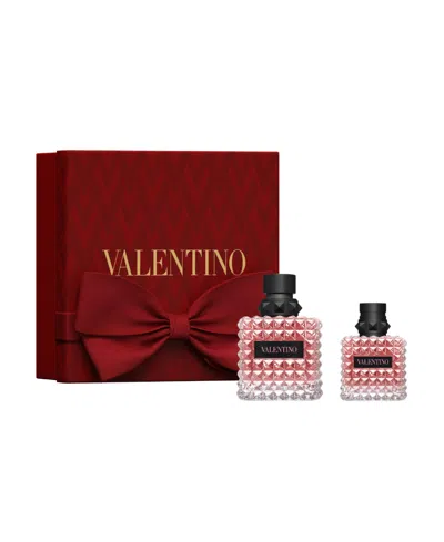 Valentino 2-piece Donna Born In Roma Intense Eau De Parfum Holiday Fragrance Gift Set In No Color