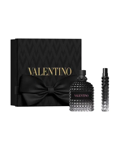 Valentino 2-piece Uomo Born In Roma Eau De Toilette Holiday Fragrance Gift Set In No Color