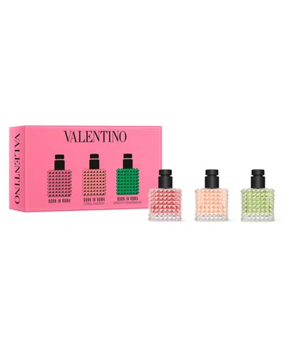 Valentino 3-pc. Donna Eau De Parfum Set In Transparent