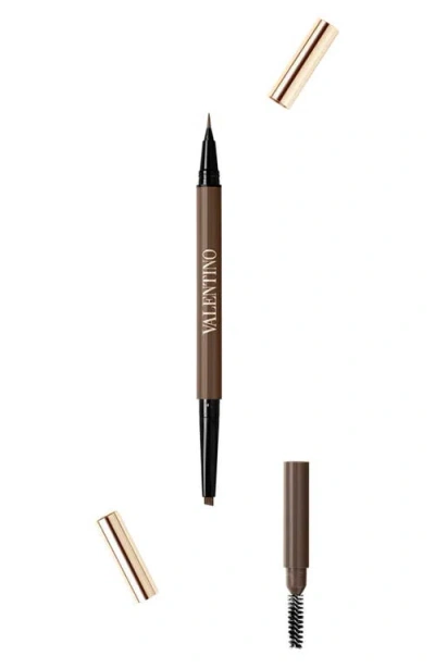 Valentino 3-in-1 Multitasking Brow Liner & Brush