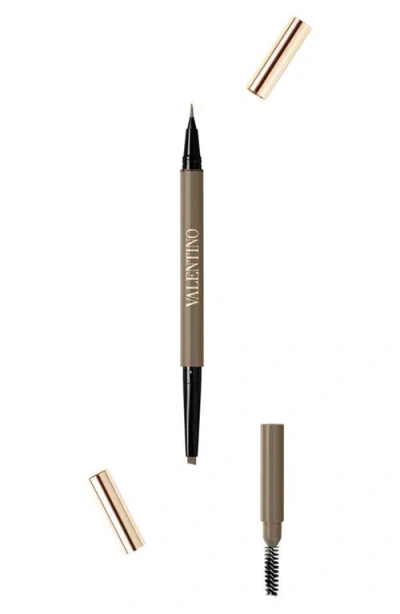 Valentino 3-in-1 Multitasking Brow Liner & Brush