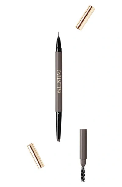 Valentino 3-in-1 Multitasking Brow Liner & Brush