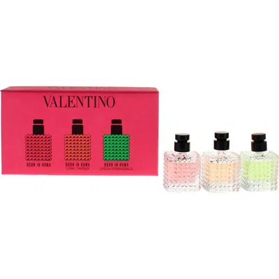 Valentino 3-piece Mini Coffret Set In Transparent