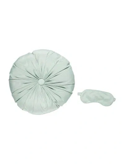 Pre-owned Valentino 3-piece Sleep Set In Green