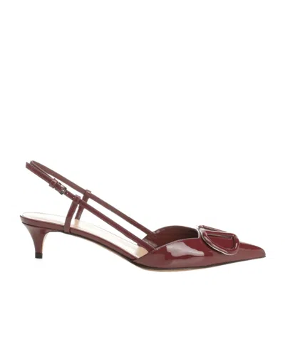 VALENTINO GARAVANI 40MM VLOGO SLINGBACK PUMPS