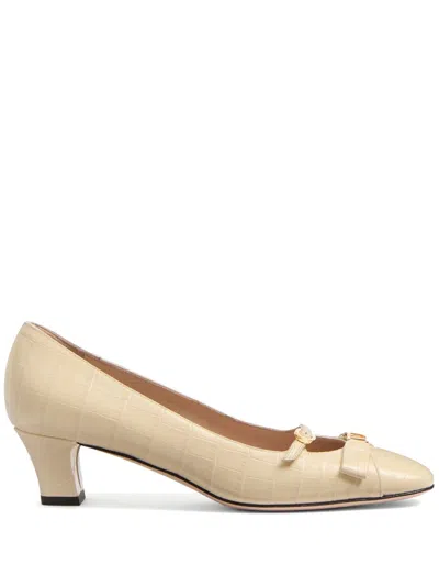 VALENTINO GARAVANI 45MM BOWOW DÉCOLLETÉ PUMPS