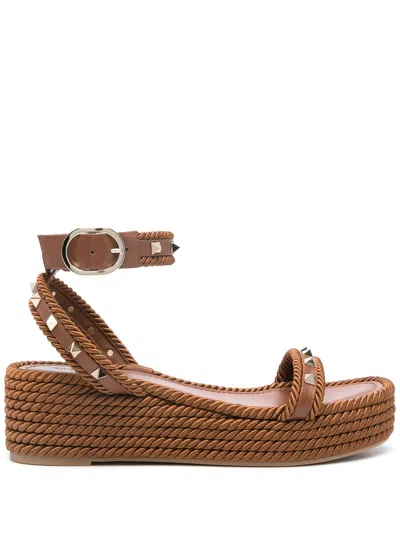 VALENTINO GARAVANI 45MM ROCKSTUD ESPADRILLES