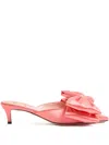 Valentino Yolande Mules Mit Schleife 45mm In Pink
