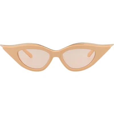 Valentino 49mm Cat Eye Sunglasses In Neutral