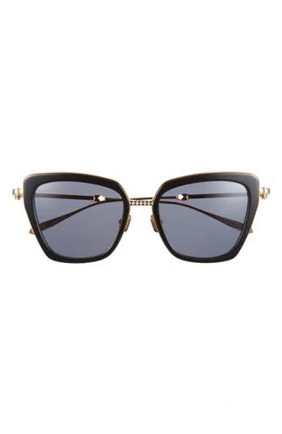 Valentino 52mm Cat Eye Sunglasses In Blue