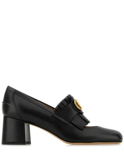 Valentino Garavani Women Vlogo Signature Leather Loafers In Multicolor