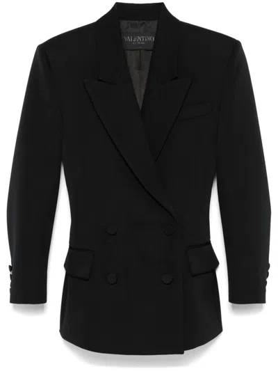 Valentino Women's Wool Jacket In Black
