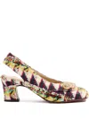 Valentino 60mm Adamantine Sequin-embellished Pumps In Multi