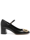 Valentino Mary Jane Vlogo Signature T. 60 Vi In Black