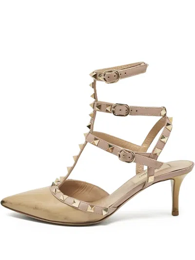 Pre-owned Valentino Garavani 60mm Rockstud Pumps