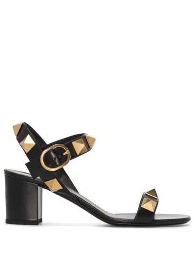 Valentino Garavani Valentino Roman Stud 60 Leather Sandal In Multi