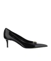 Valentino Garavani Woman Pumps Black Size 8 Leather In Black