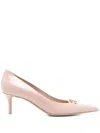 Valentino 60mm Vlogo Pumps In Neutrals