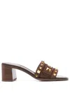 Valentino 60mm Vlogo Signature Sandals In Brown