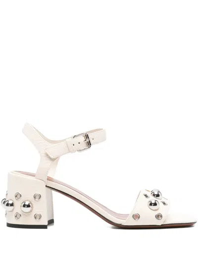 Valentino Garavani 65mm Nellcôte Ankle-strap Sandals In Neutral
