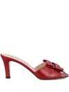 Valentino Sandalen Mit Doppelter Schleife 70mm In Red