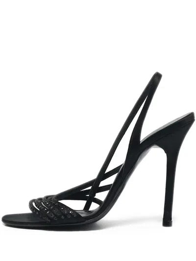 Pre-owned Valentino Garavani 80mm Leather Heeled Sandals