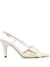 Valentino Slingback Pumps In Nude