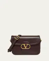Valentino 9 To 5 Small Leather Shoulder Bag