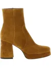 Valentino 90mm Fawcette Platform Vlogo Signature Ankle Boots In Multi