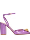 Valentino Garavani Woman Pumps Light Purple Size 7 Soft Leather In Purple