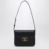 Valentino Garavani  Garavani Alltime Calfskin Shoulder Bag In Black