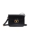 Valentino 9to5 Clamshell Shoulder Bag In Black