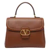 Valentino 9 To 5 Flap Leather Top-handle Bag