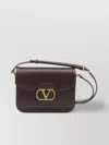 Valentino 9 To 5 Flap Leather Saddle Shoulder Bag