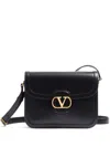 Valentino Garavani Garavani 9to5 Smooth Calfskin Shoulder Bag Woman Black Uni In Schwarz