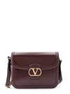 Valentino 9to5 Foldover Top Shoulder Bag In Brown
