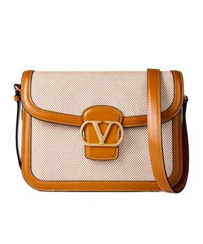 Valentino Garavani 9to5 Shoulder Bag In Brown