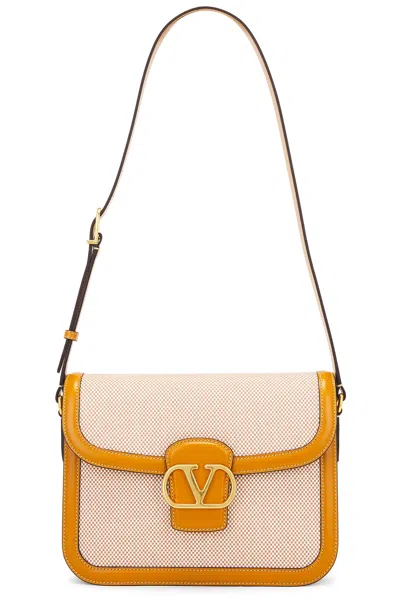Valentino Garavani 9to5 Shoulder Bag In Brown