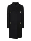 Valentino Coat In Black